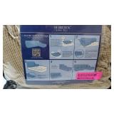 Subrtex 2-Piece L Shape Sofa Cover Grid Sectional Right Chaise Cover- Retail:$81.99