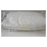 Lot of 2 Lush Decor Linen Button Single Panel Window Curtain