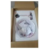 Evie 1 light Wall Sconce, Measures 7.9 inches wide x 7.9 inches deep x 8.7 inches high