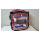 Large Subrtex Slipcover Stretch Sofa Cover with Separate Cushion Cover - Wine