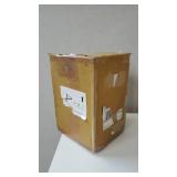 River of Goods Metallic Smoke Crackled Glass 7.9-inch Handblown Accent Table Lamp - 5.5"L x 5.5"W x 7.9"H