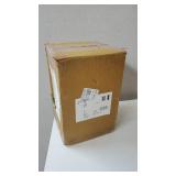 River of Goods Metallic Smoke Crackled Glass 7.9-inch Handblown Accent Table Lamp - 5.5"L x 5.5"W x 7.9"H