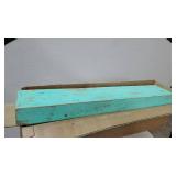 Aqua Metal Wrapped Shelves- 30L x 5.5Dx 2H- Retail:$89.49