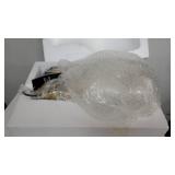 Abalone Glass Pendant Light by Hampton Hill- Retail:$111.99,