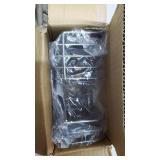 Cabinet Door 2-Tier Storage Rack- Grey