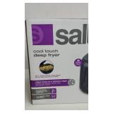 Salton Cool Touch Deep Fryer 2.5 Litre DF1240BK