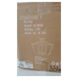 Plains Lantern 4-Light Iron Farmhouse LED Flush Mount by JONATHAN Y - 4 Bulb- Retail:$94.99