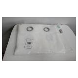 ATI Home Penny Sheer Grommet Top Curtain Panel Pair