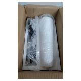 Alondra 1-Light Mini Pendant Fixture - Black Finish with Clear Glass- Retail:$138.99