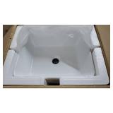 16x12 inch Rectangle White Ceramic Bathroom Vessel Sink Only
