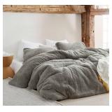 Sleepy Haven London Fog Taupe Coma Inducer Oversized Comforter Set- Retail:$189.99
