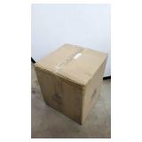 Mitzi by Hudson Valley Aira 1-light Aged Brass Flush Mount with Black Accents, Opal Etched Glass- Retail:$394.00, 14 in. L X 14 in. W X 14 in. H