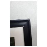 Sandy Beachwalk by Carol Robinson - 30.5" x 30.5" Black Framed Canvas Art Print - Ready to Hang