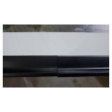 Sandy Beachwalk by Carol Robinson - 30.5" x 30.5" Black Framed Canvas Art Print - Ready to Hang