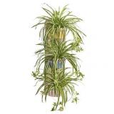 39" Spider Artificial Plant in Three-Tiered Wall Decor Planter- Retail:$129.99