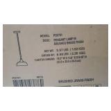 Factory Sealed- Mackenzie Pendant Brass- Retail:$77.98