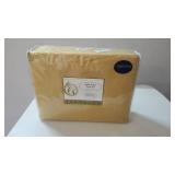 Miranda Haus Egyptian Cotton Sateen 300-Thread Count Solid Sheet Set- Retail:$84.99