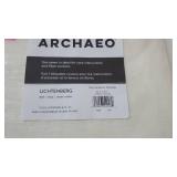 Archaeo Slub Textured Linen Blend Grommet Top Curtain