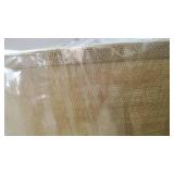 Classic Burlap Drum Lampshade, 16D×10H"