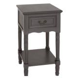Casa Cortes Antiqued Solid Wood Night Stand- Retail:$128.49