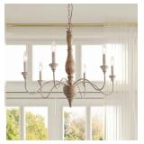 6 - Light Candle Style Classic Chandelier- Retail:$229.99