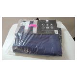 Lush Decor Insulated Grommet Blackout Curtain Panel Pair- 52×95" Navy Retail:$79.48