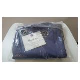 Lush Decor Insulated Grommet Blackout Curtain Panel Pair- 52×95" Navy Retail:$79.48