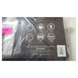 Lush Decor Insulated Grommet Blackout Curtain Panel Pair- 52×95" Navy Retail:$79.48