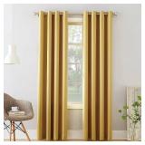 Lot of 2 Porch & Den Nantahala Room Darkening Grommet Curtain Panels, 54×54"