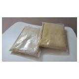 Lot of 2 Porch & Den Nantahala Room Darkening Grommet Curtain Panels, 54×54"