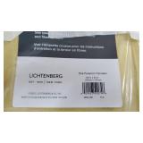 Lot of 2 Porch & Den Nantahala Room Darkening Grommet Curtain Panels - 54×54