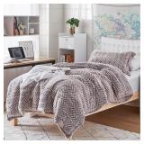 Cozy Peaks - Coma Inducer Oversized Comforter - Chevron Frosted Sierra- Retail:$164.99