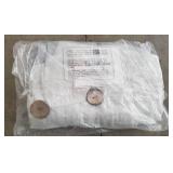 Lush Decor Linen Button Single Panel Window Curtain