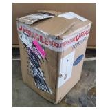 RUSTIC SOFT WOOD IN OAK COLOR 1-LIGHT PENDANT/ NO BULB 6 1/8" W x 10 3/8" H- Retail:$83.99