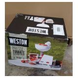 Weston Electric Tomato Strainer (As Is Item)- Retail:$108.80