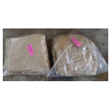 Simple Life Flax Ruffled Panel Set - Panel 84x40 - Panel 84x40 (Lot Of 2 Sets)