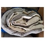 Madison Park Signature Shades of Grey Jacquard Comforter Set With A Removable Insert- Retail:$295.98