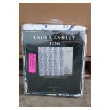 Laura Ashley Charlotte Blue Floral Shower Curtain (72 x 72)