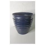 Lot of 2 14" Beehive Planters, Navy