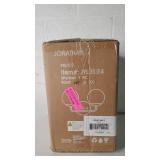 Louis Parisian Metal/Frosted Glass LED Vanity, Gold by JONATHAN Y- Retail:$99.99