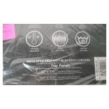 Lush Decor Insulated Grommet Blackout Curtain Panel Pair. 52×108"