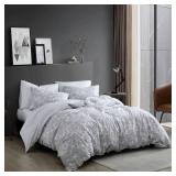 Kenneth Cole Merrion Organic Cotton Grey Comforter Set- Retail:$149.99