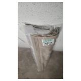 Chicology Belgian Flax Cordless Roman Shades- Retail:$123.49