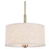Woodbridge Lighting Drum Shade Pendant- Retail:$172.49