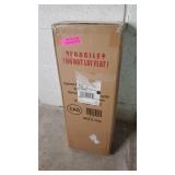 The Gray Barn Haven Walnut Brown Rustic Wood Floating Wall Shelf (Small), Dimensions: 3.25