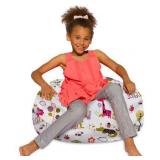 Kids Bean Bag Chair, Big Comfy Chair - Machine Washable Cover