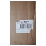 Kate and Laurel Marmora Wood and Metal Round Tray - 18" diameter- Retail:$78.98