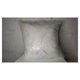 Sealed in Bag- ComfyDown 95% Feather 5% Down, Square Decorative Pillow Insert, Sham Stuffer. 23x23"