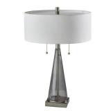 Adesso Tapered Glass Laura Table Lamp- Retail:$104.99