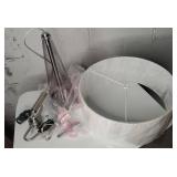 Adesso Tapered Glass Laura Table Lamp- Retail:$104.99